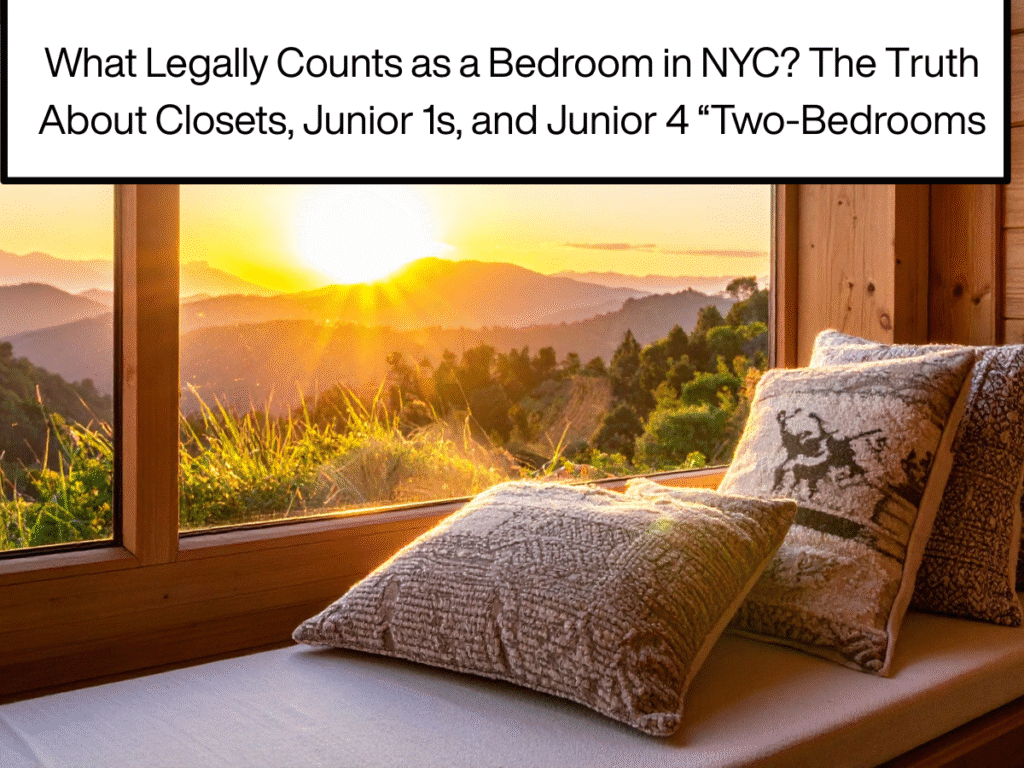 What Legally Counts as a Bedroom in NYC? The Truth About Closets, Junior 1s, and Junior 4 “Two-Bedrooms